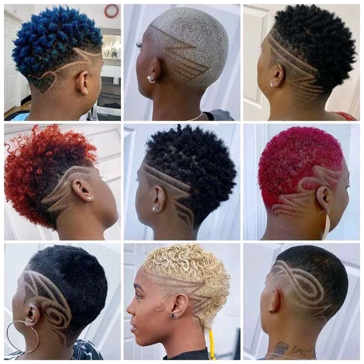 Hair coloring style