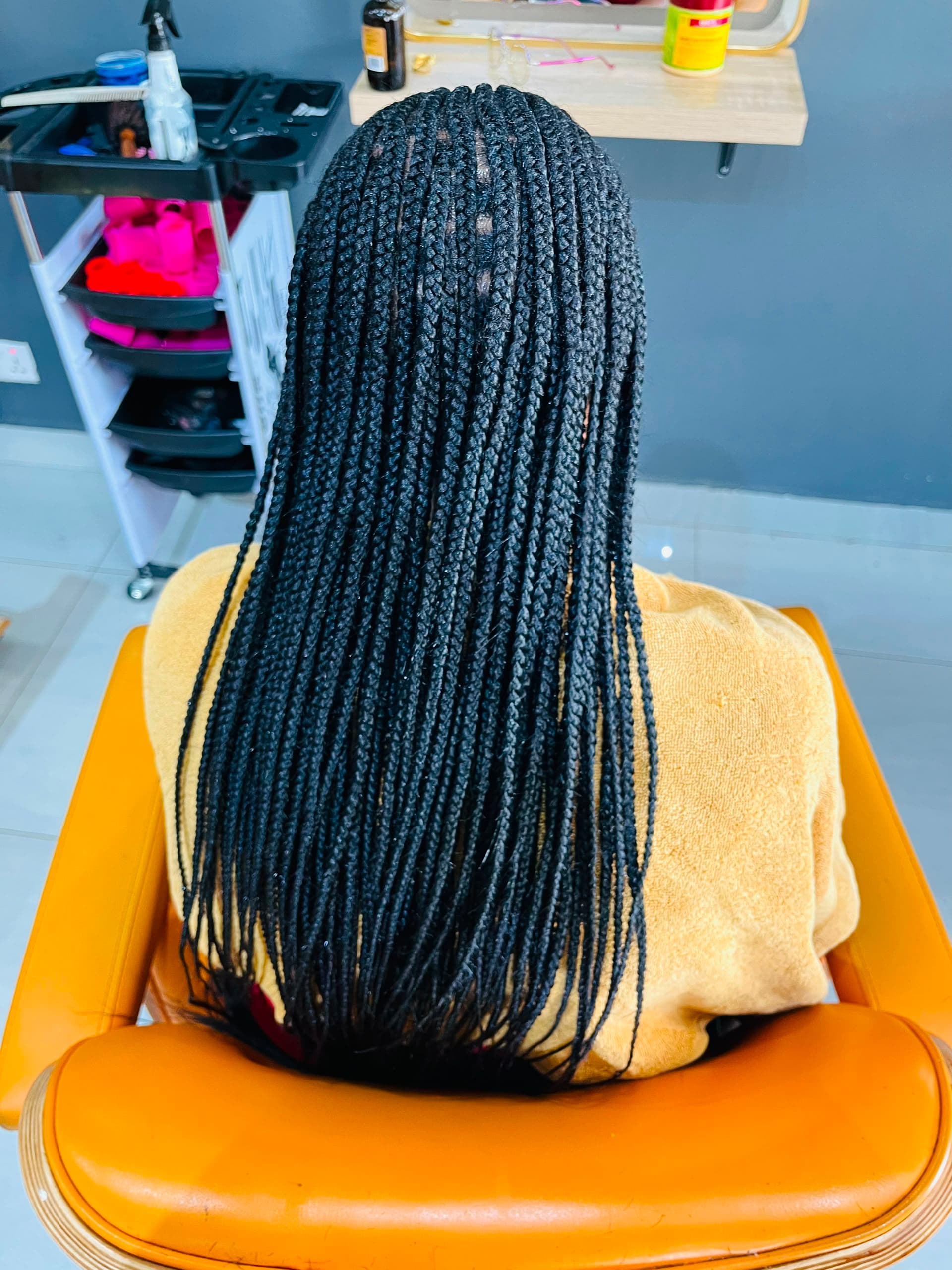 Classic box braids