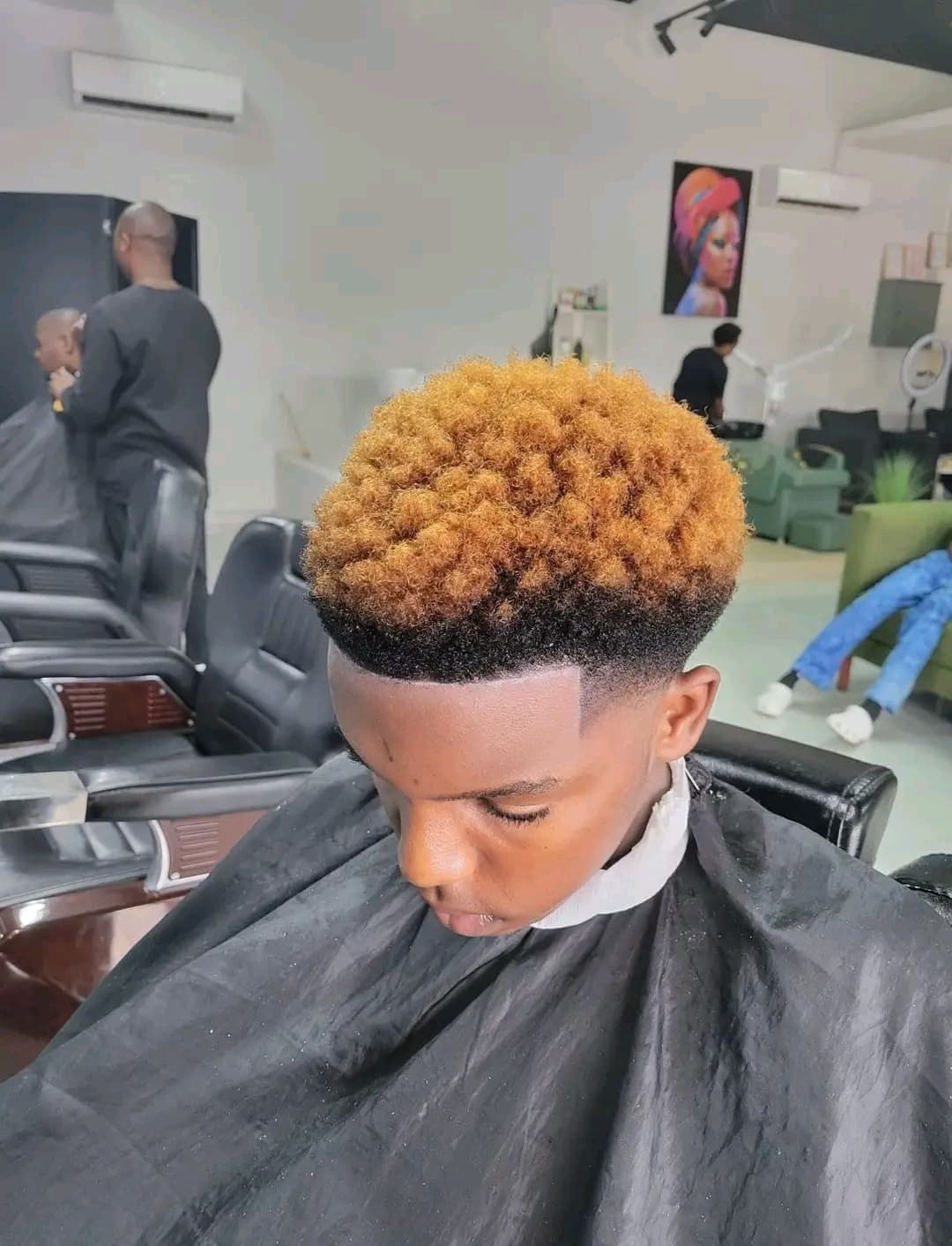 Kids haircut fade