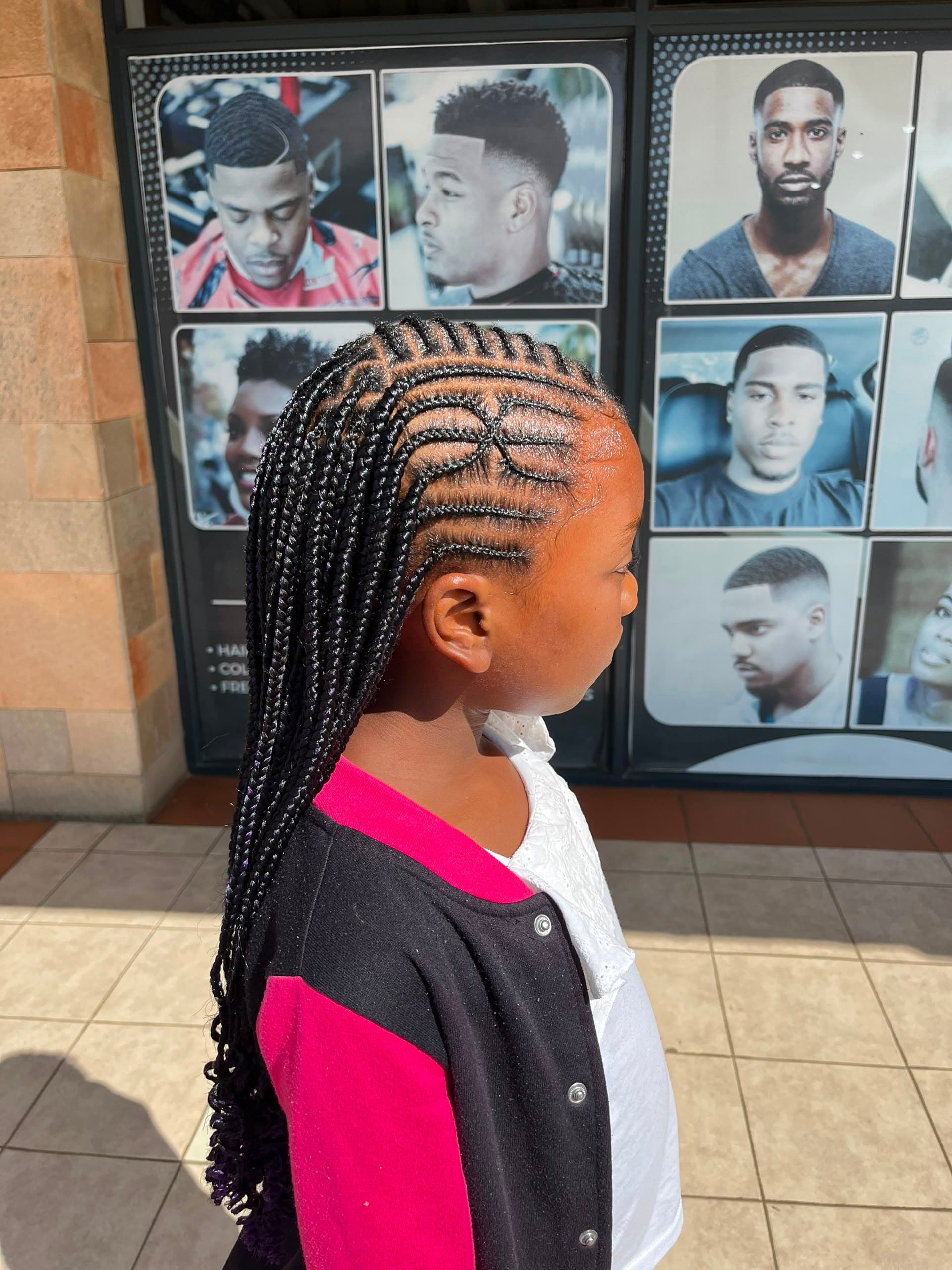 Kids braided style