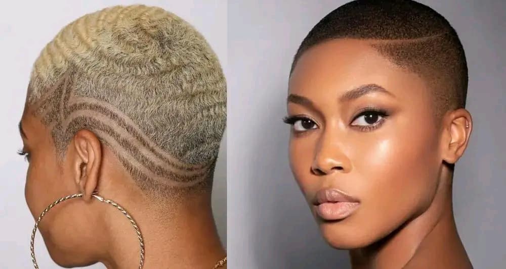 Women's haircut