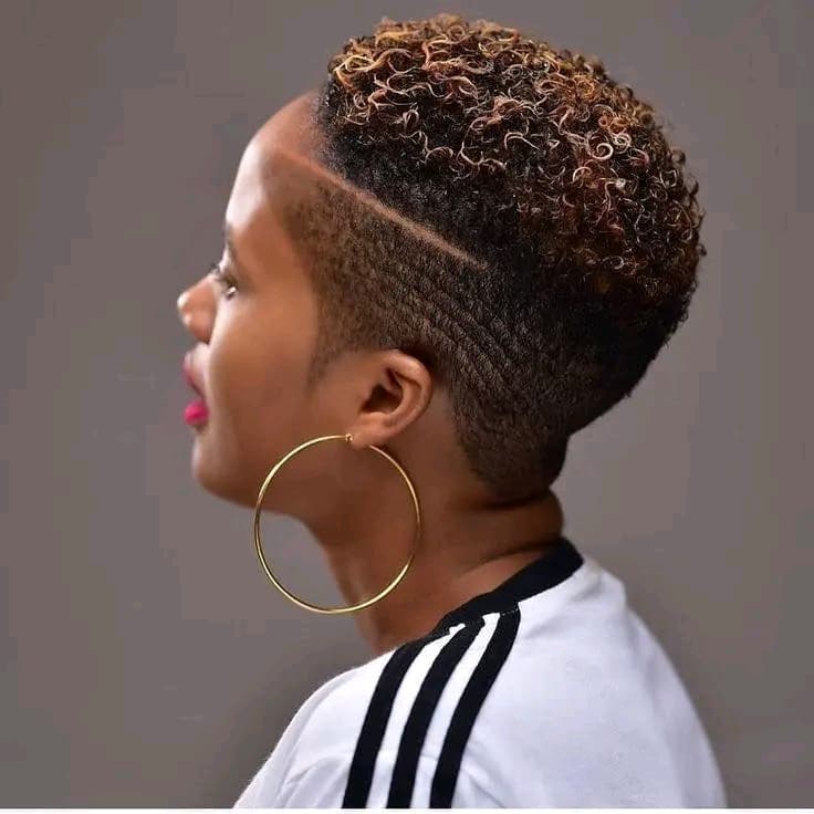Women's haircut