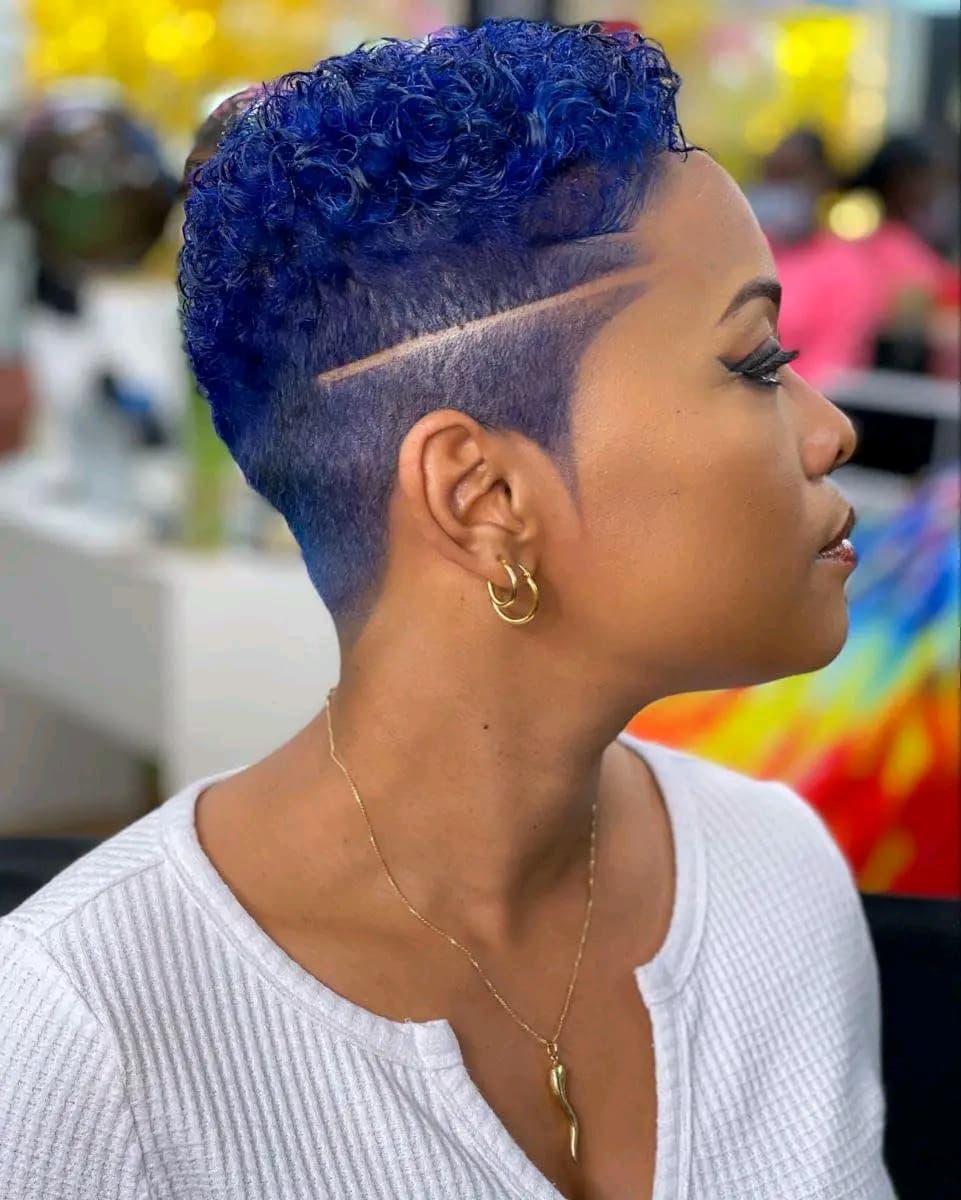 Women's haircut