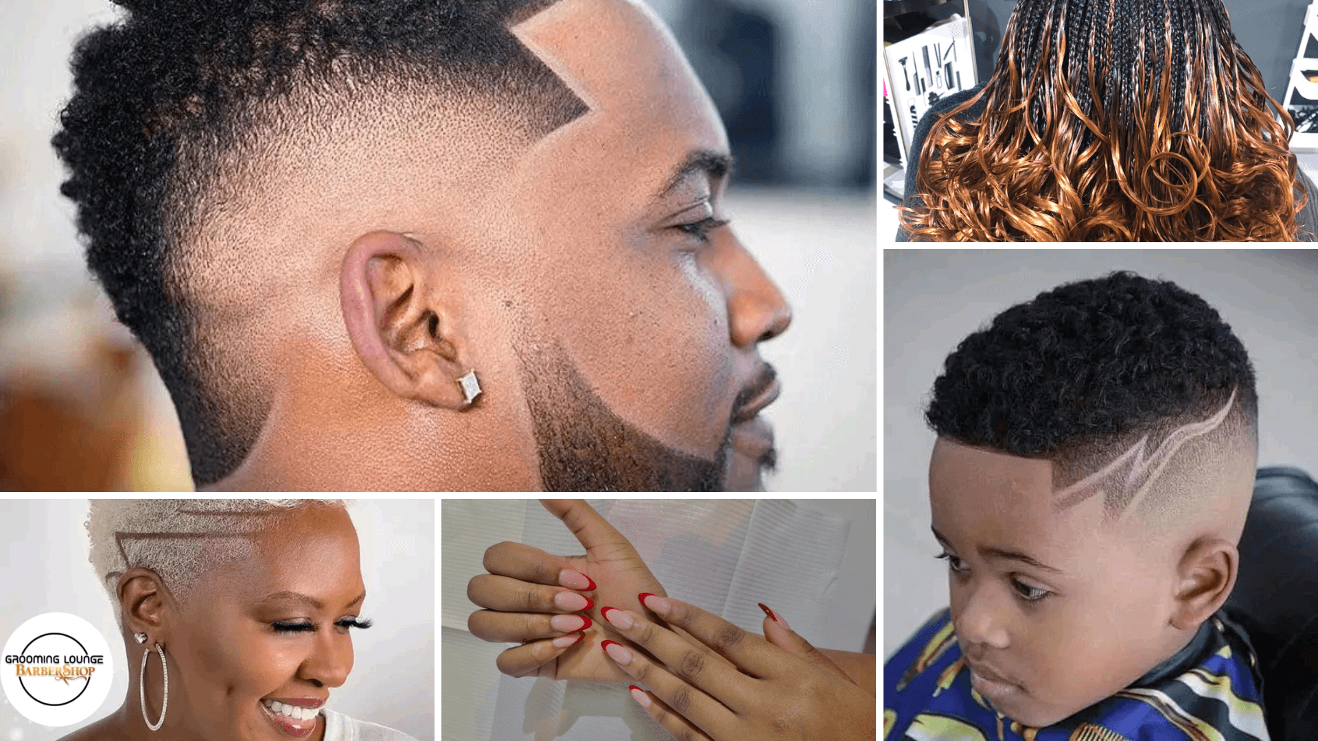 Grooming Lounge premium atmosphere
