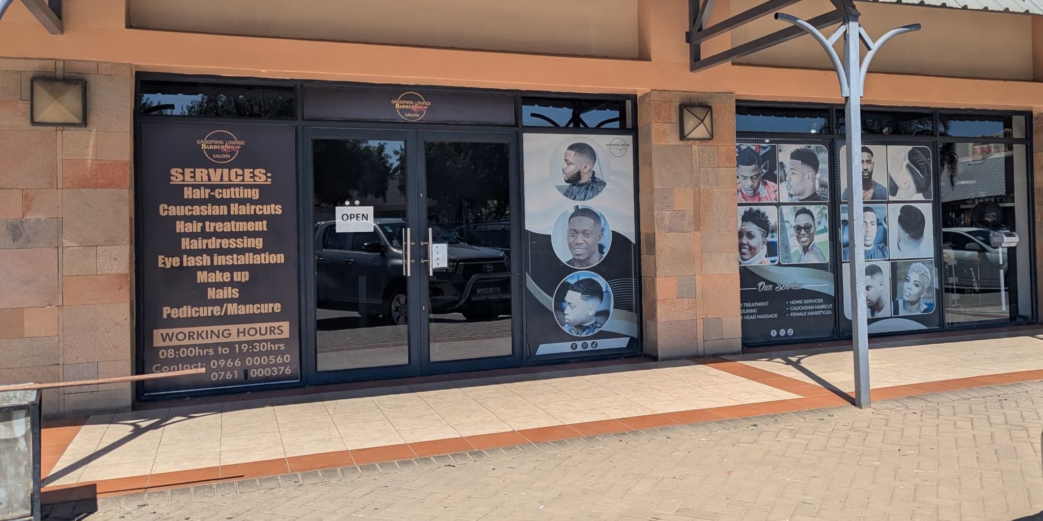 Grooming Lounge Ibex Hub branch exterior